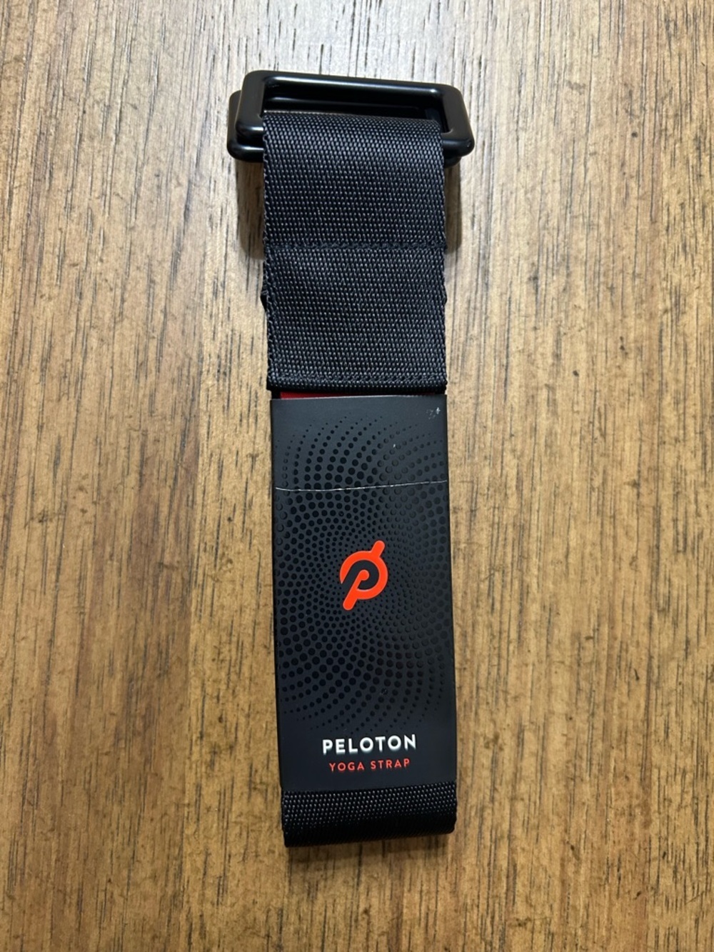 NWT Peloton Adjustable Nylon Black Yoga Strap